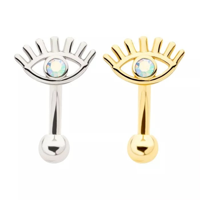EYE CURVED BARBELL