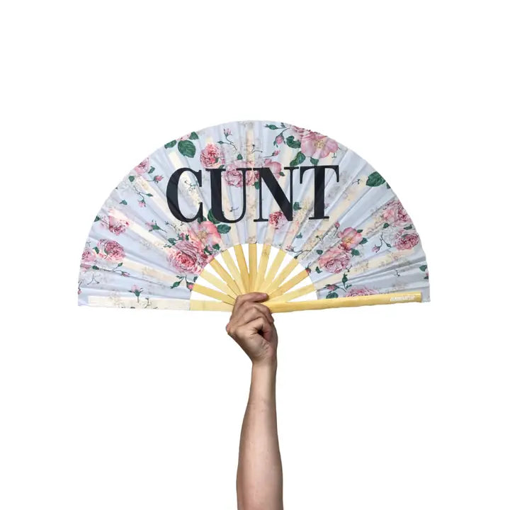 Floral C*Nt Fan