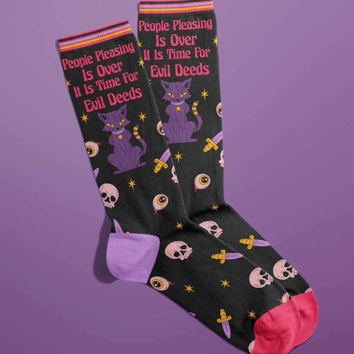 People Pleasing Is Over Socks