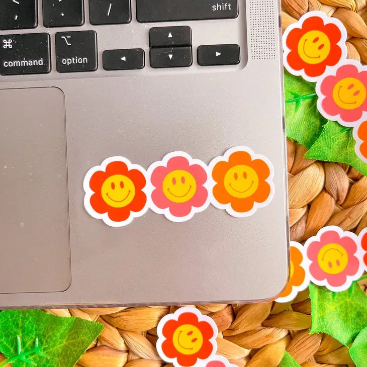 Flower Power Vinyl Sticker