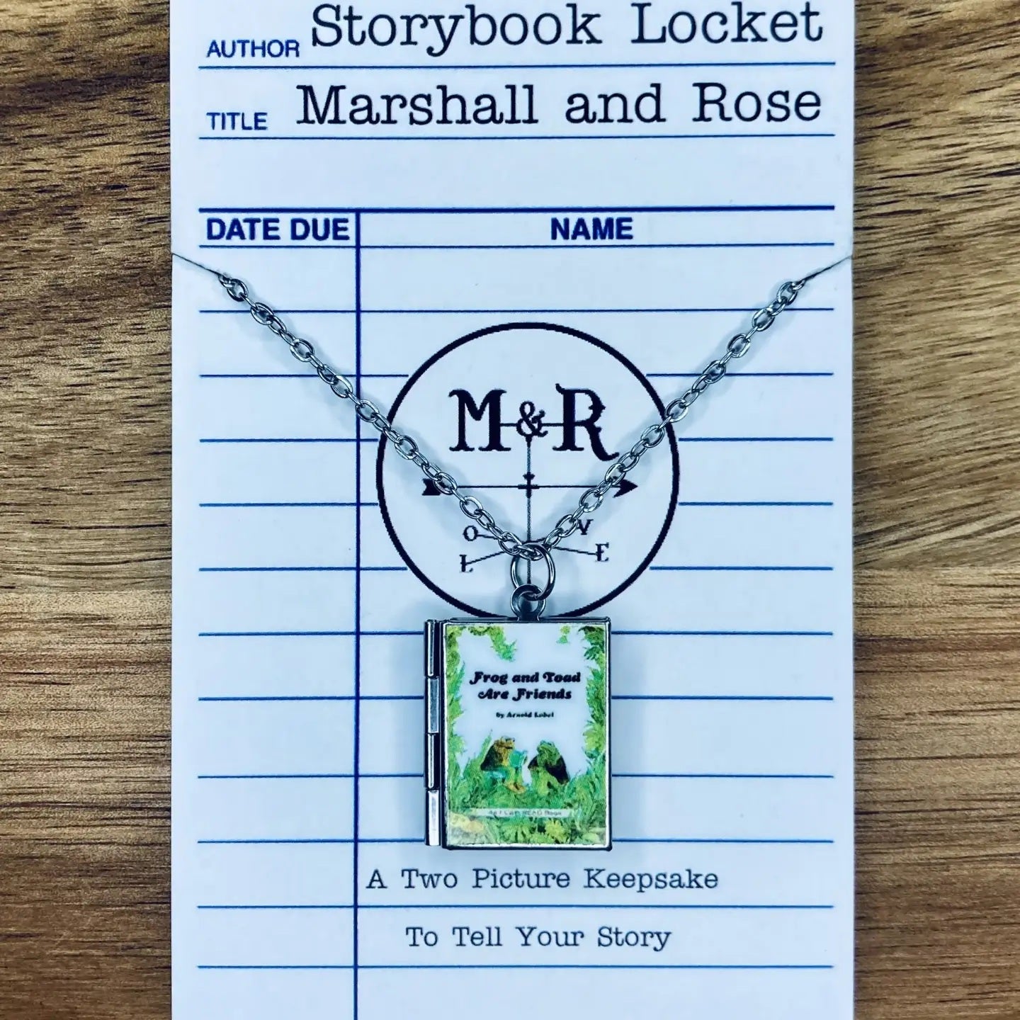 Frog and Toad Are Friends Book Locket