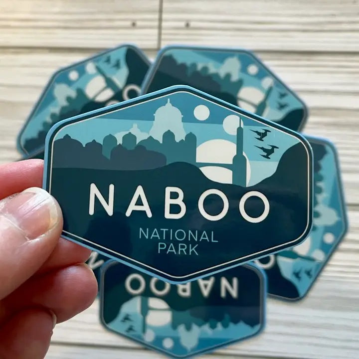 National Park Naboo Vinyl Sticker