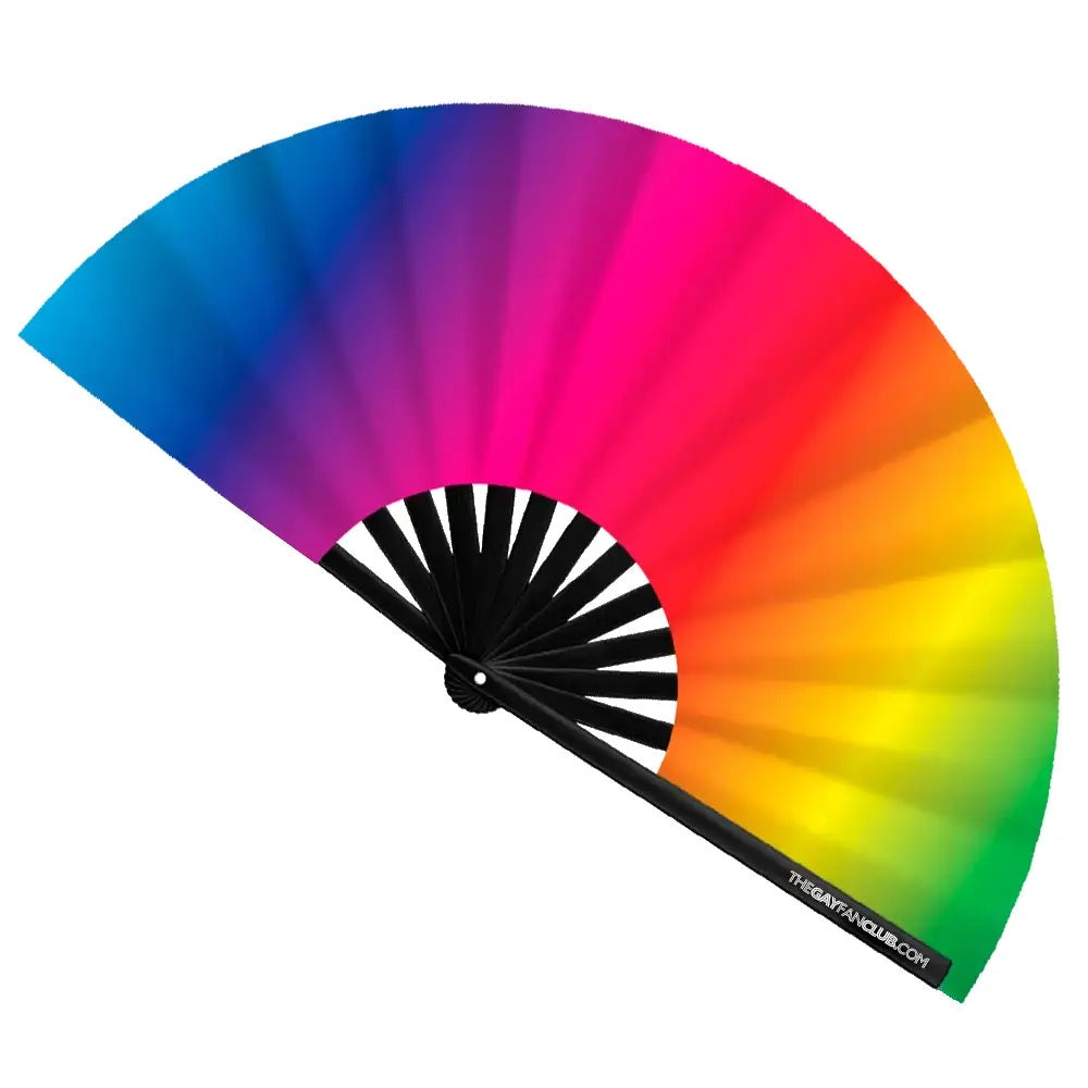 Rainbow Rave Fan Uv