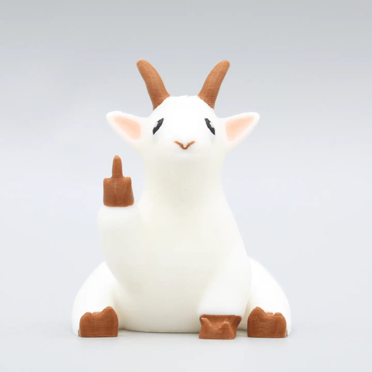 Goat Middle Finger Figurine