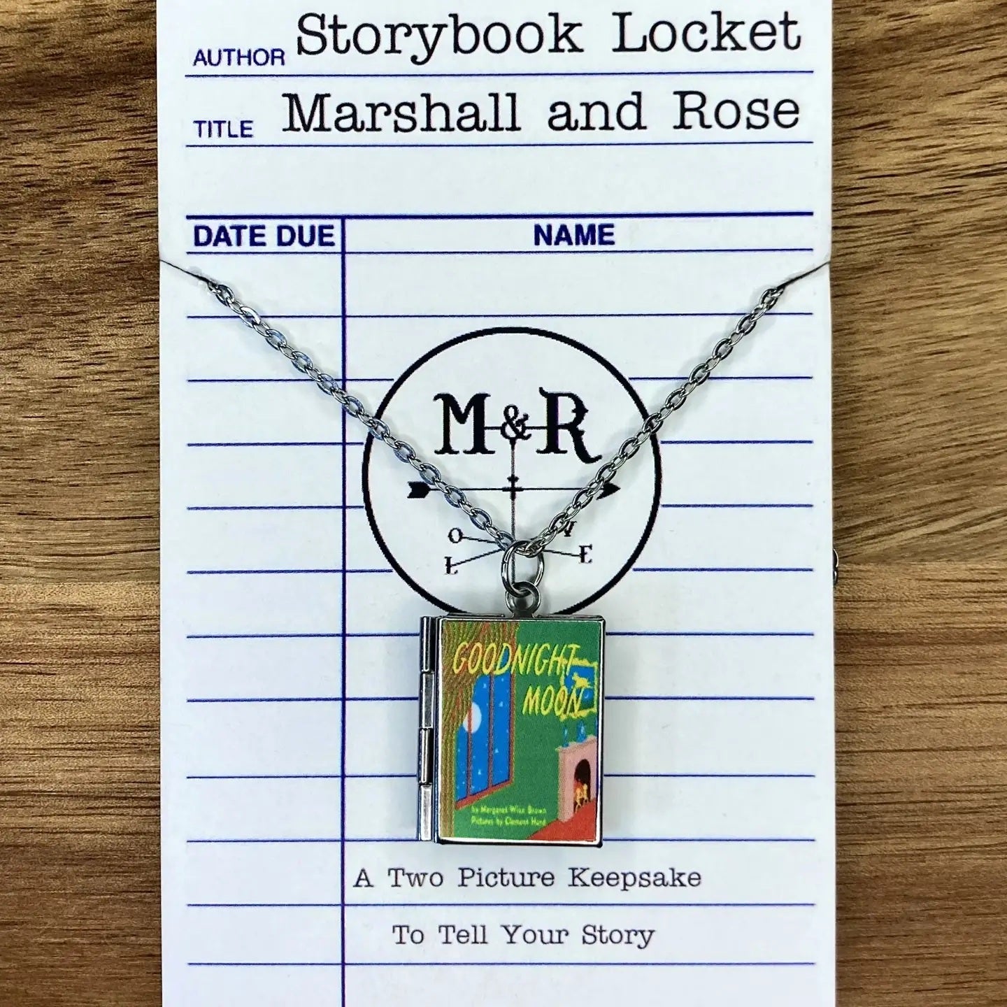Book Locket Goodnight Moon