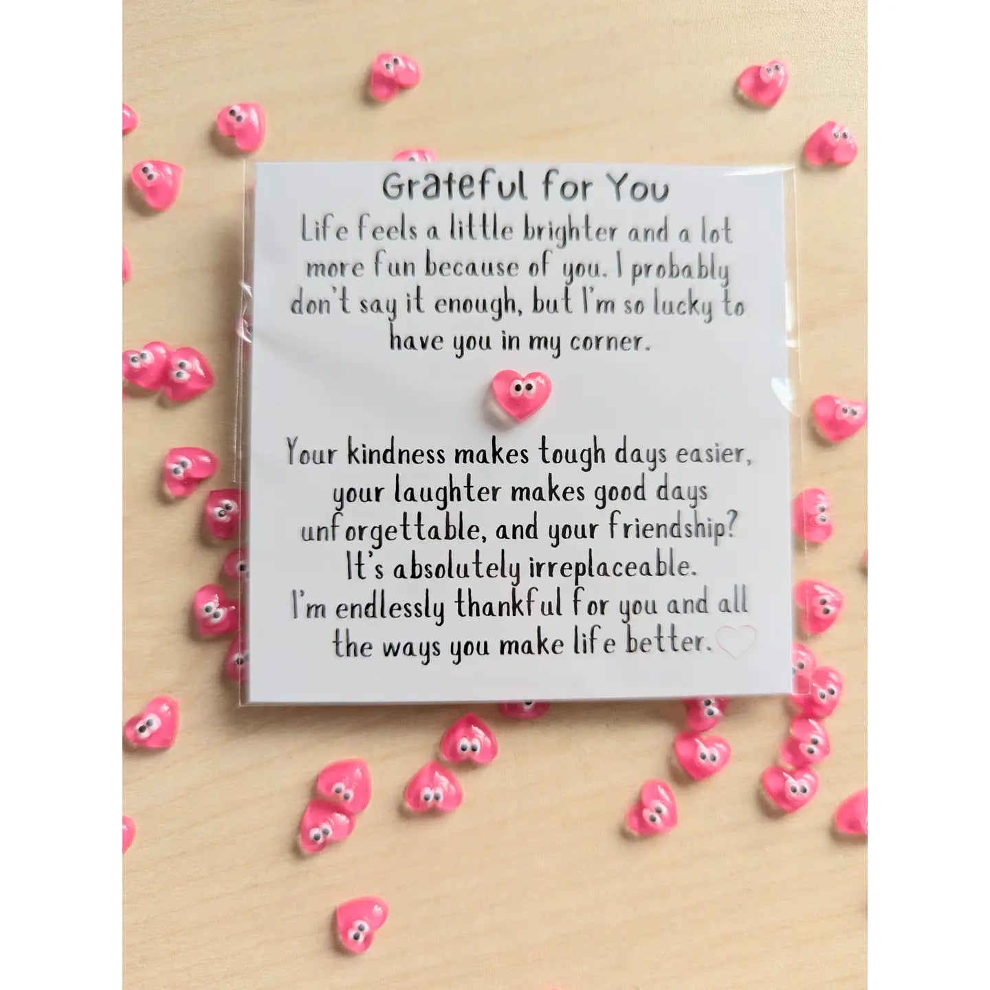 Grateful For You Friendship Card – Mini Appreciation Card
