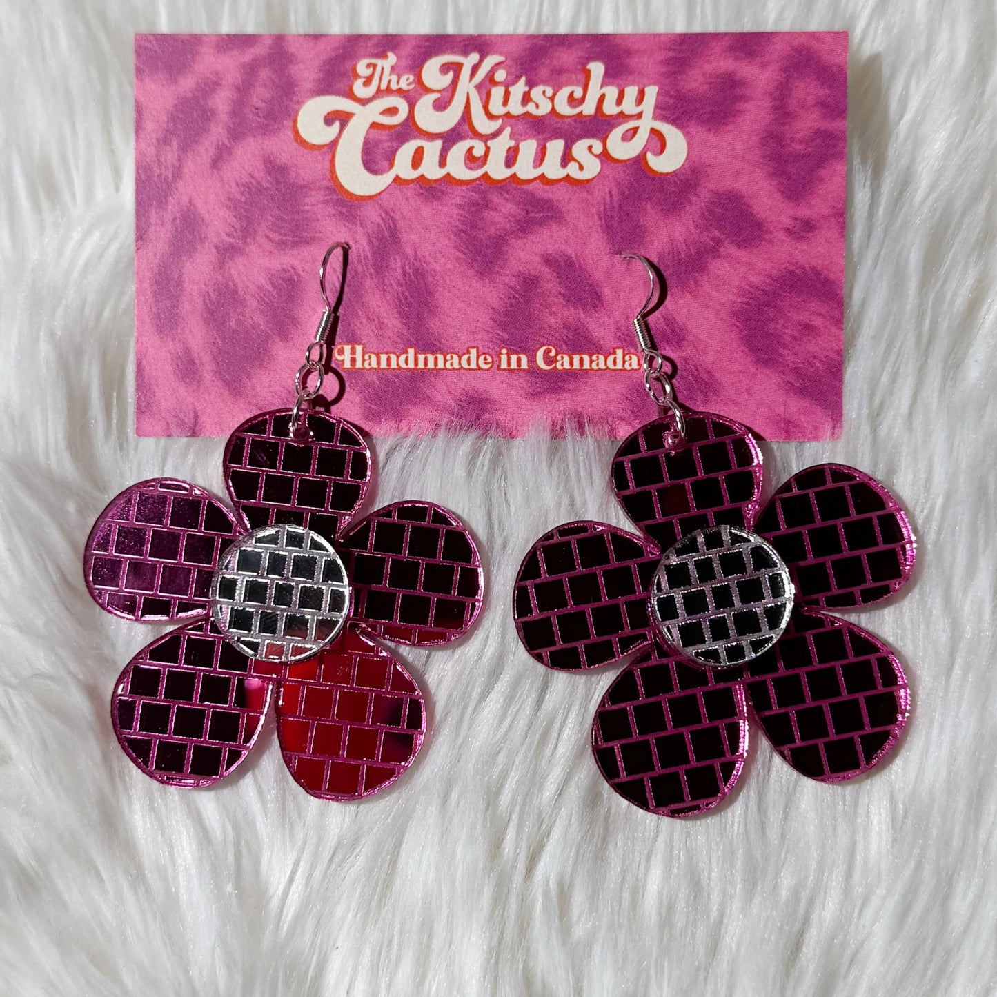 Groove Thang-Disco Flower Earrings
