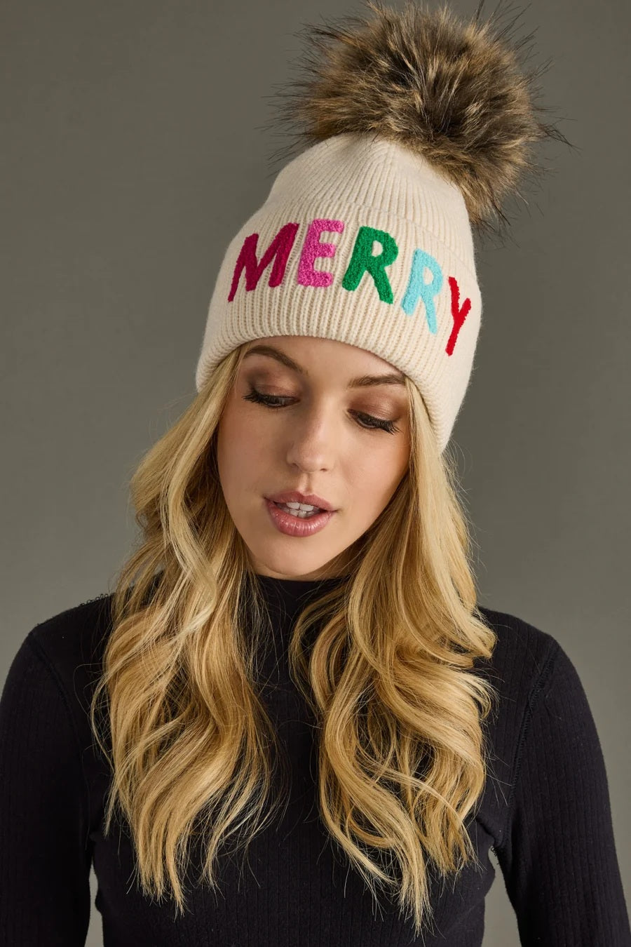 Merry Pom Hat