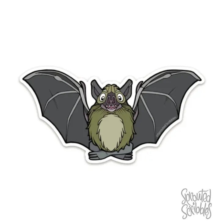 Happy Bat Sticker