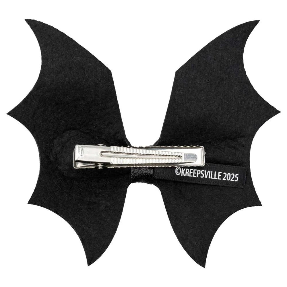 Batwing Black Hair Bow
