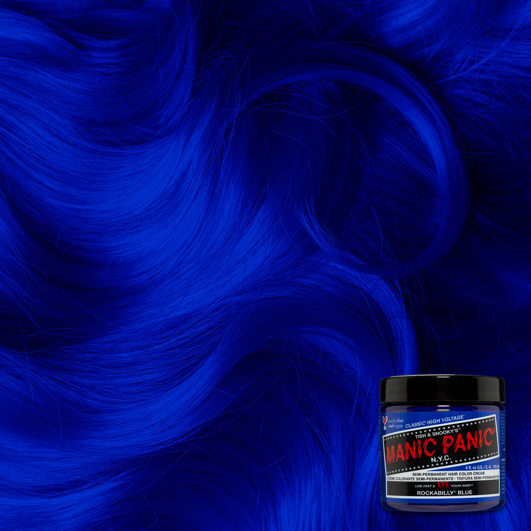 Rockabilly Blue Classic Cream