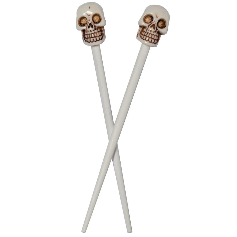 Skull Collection Hair Sticks