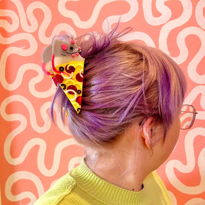 Pizza Rat Hair Claw