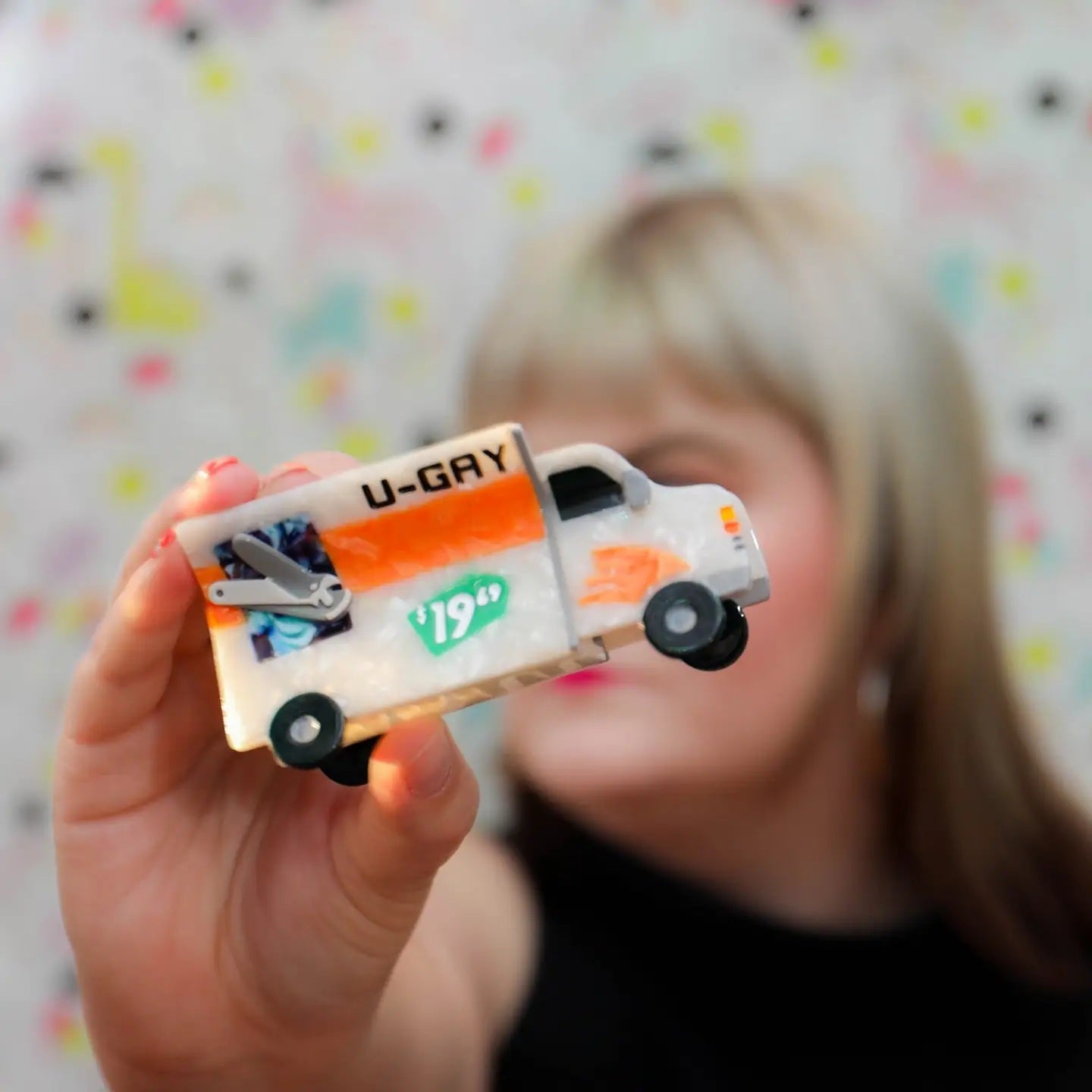 U-Gay Moving Truck Hair Claw