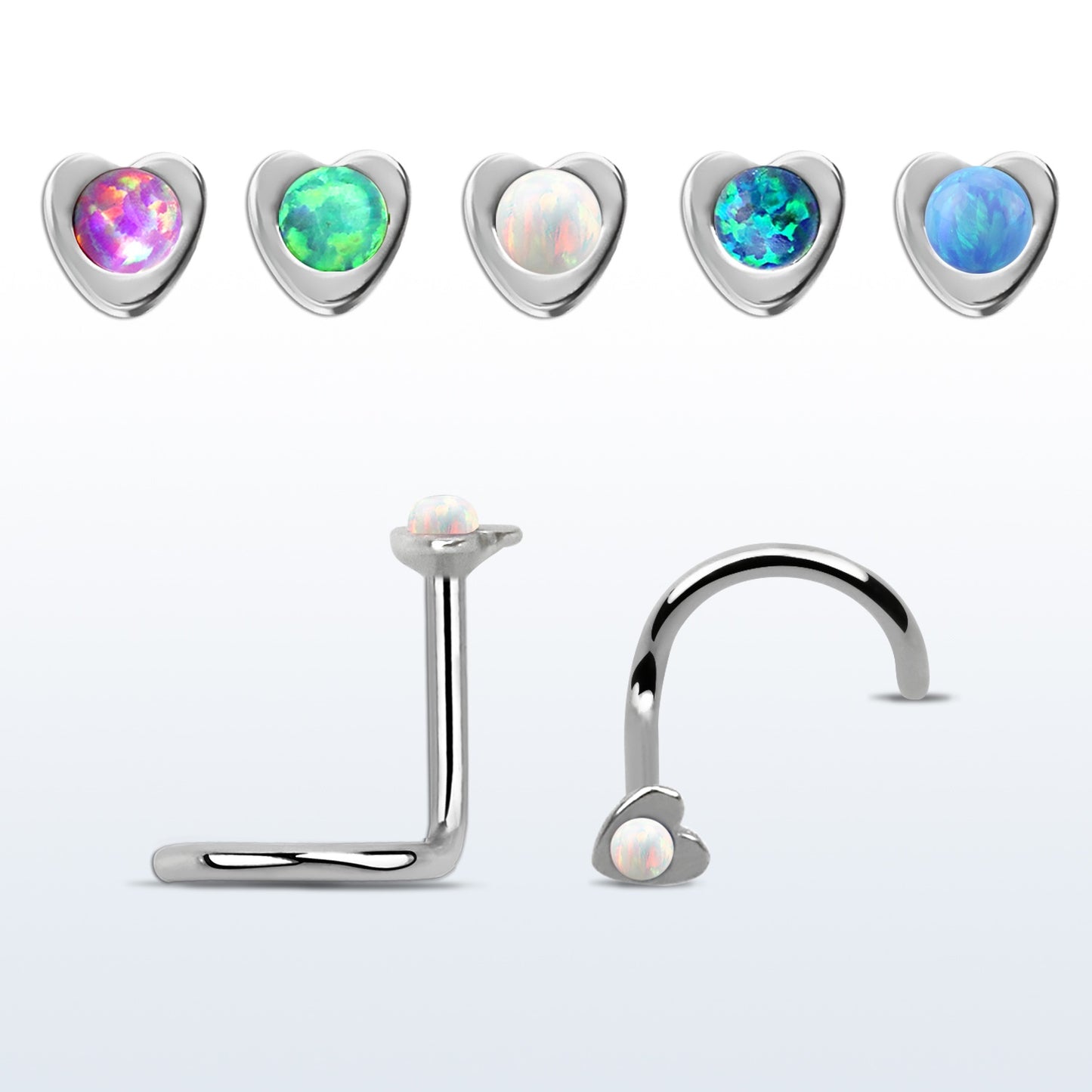 Cœur de 20 g avec vis de nez opale à lunette de 1,5 mm
