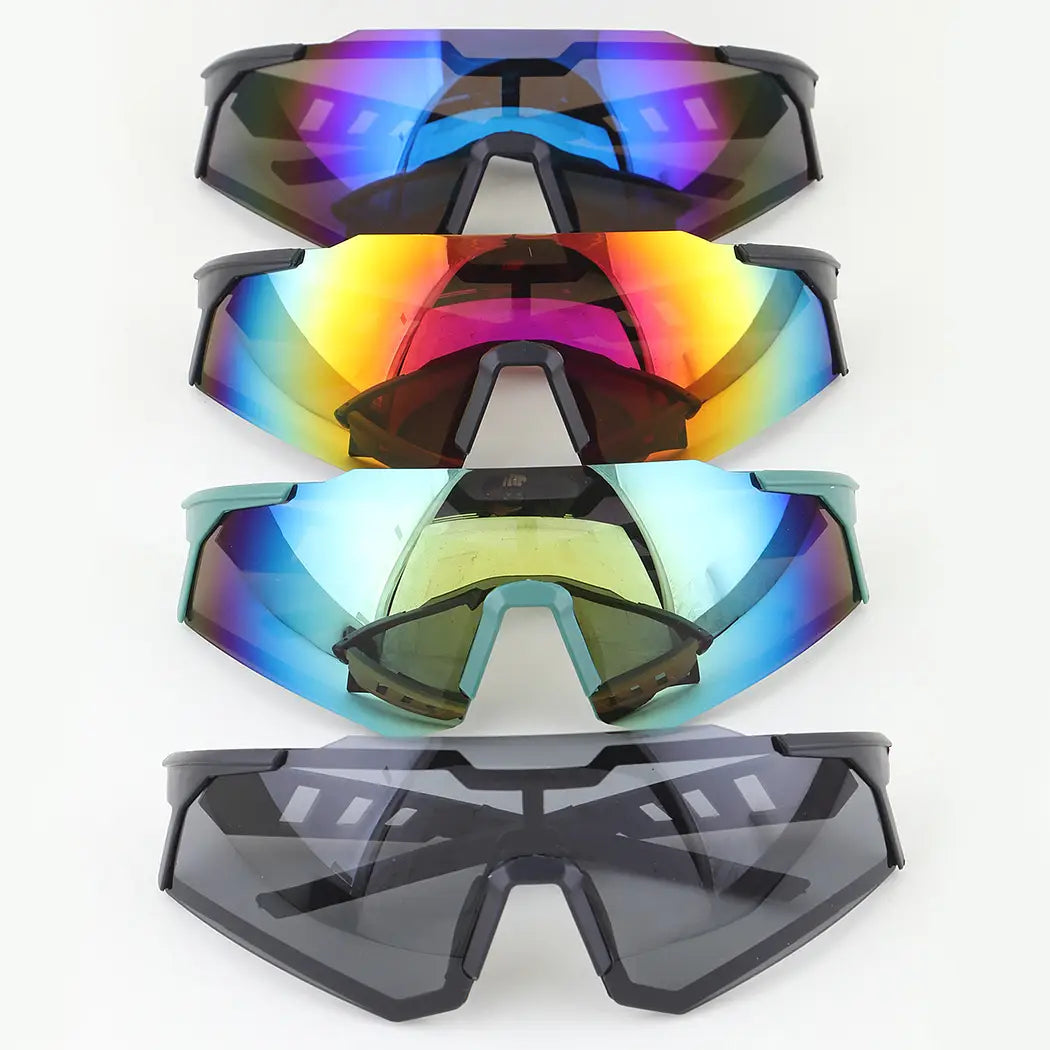 Geometric Shield Sunglasses
