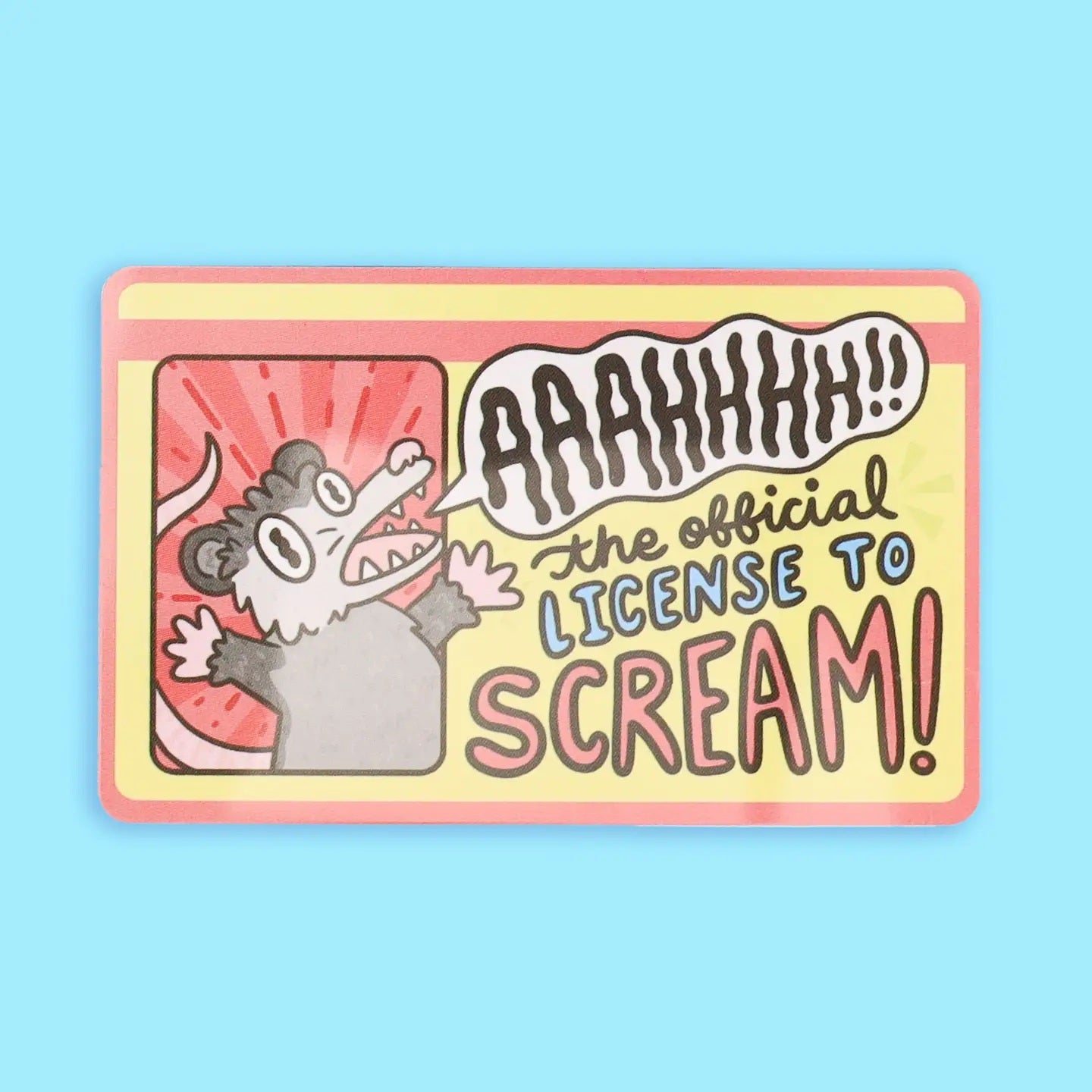 License To Scream Fake ID