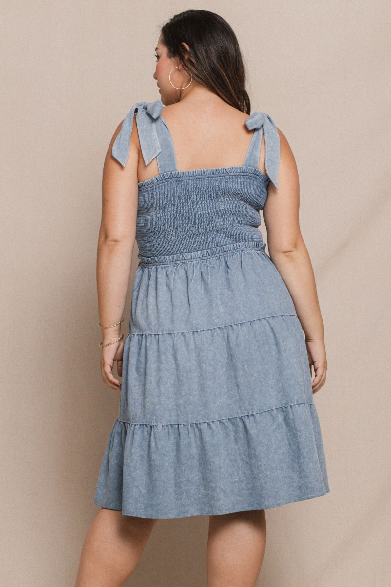 Tiered Strap Sleeveless Dress