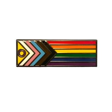 Intersex Inclusive Rainbow Pride Pin