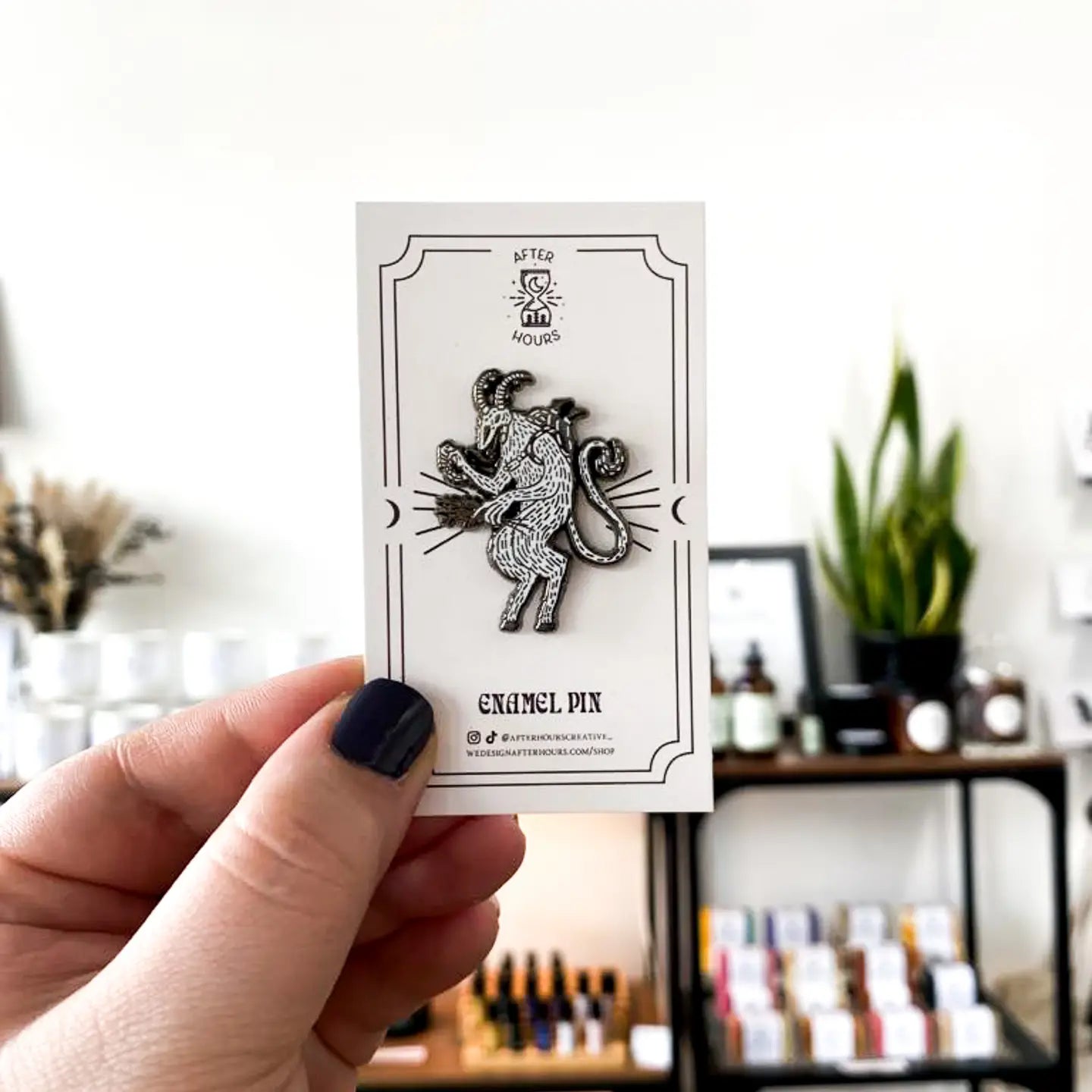 Krampus Hard Enamel Pin