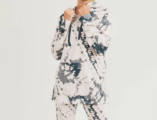 Digital Print Tie Dye Hoodie