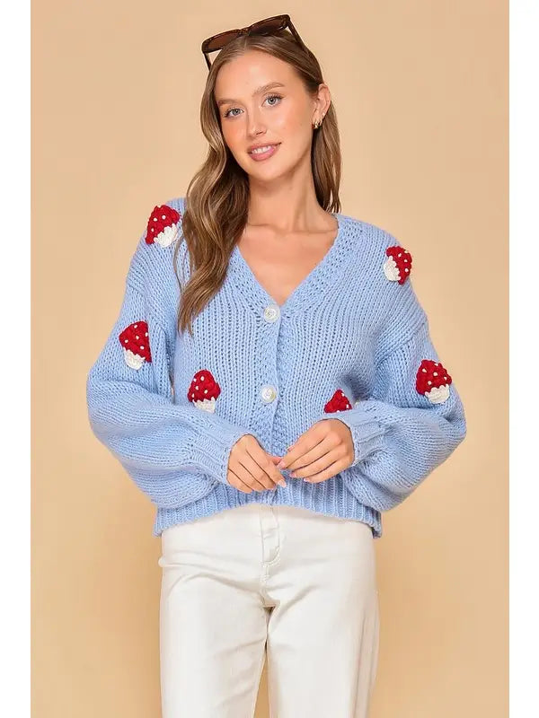 Mushroom Cardigan