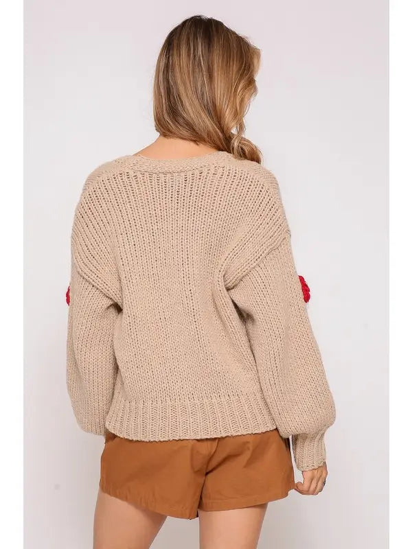 Mushroom Cardigan