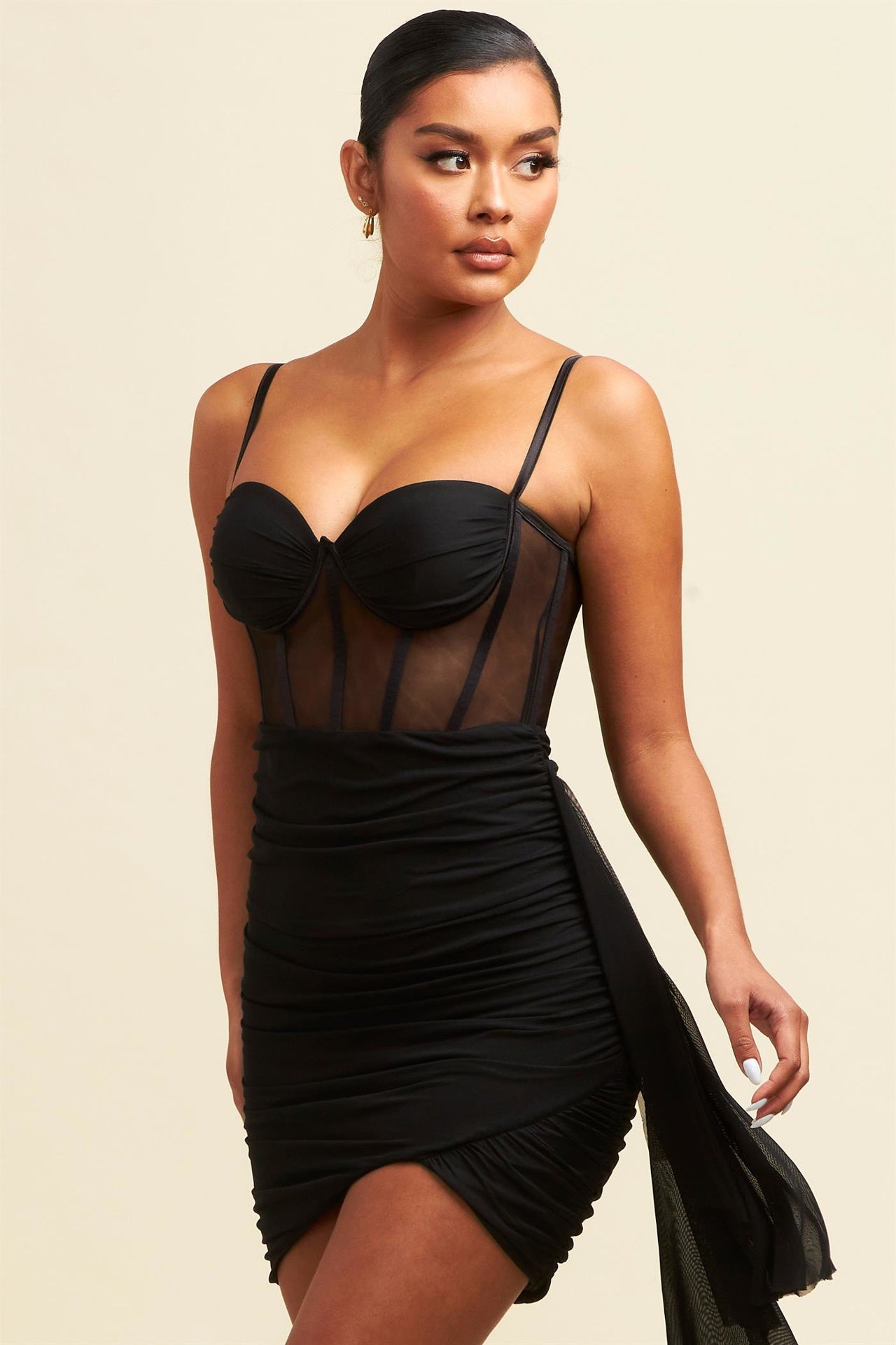 Mesh Caged Dress