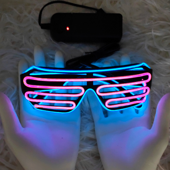 LED Flash Shutter Glasses
