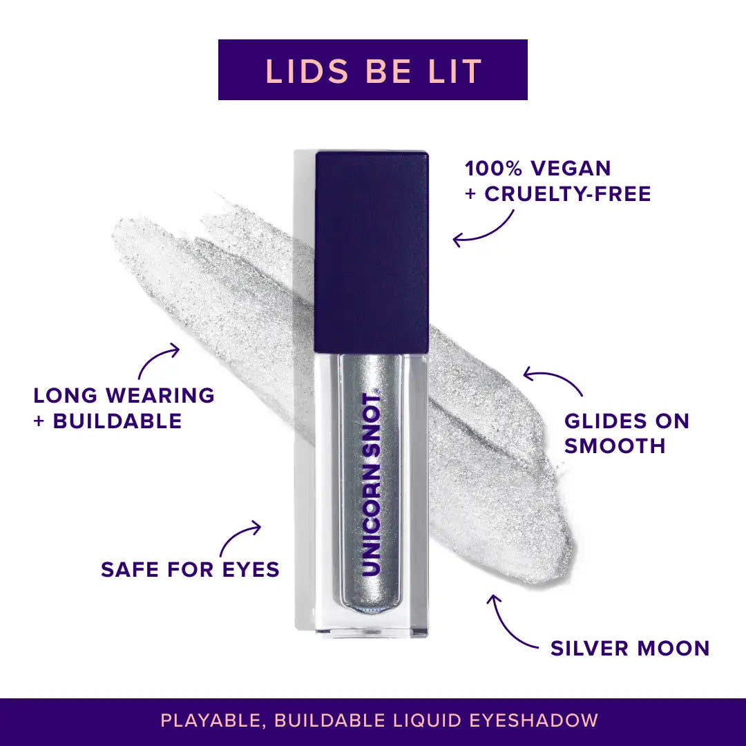 Eyelighter | Bounce-Silver | Liquid Glitter Eyeshadow