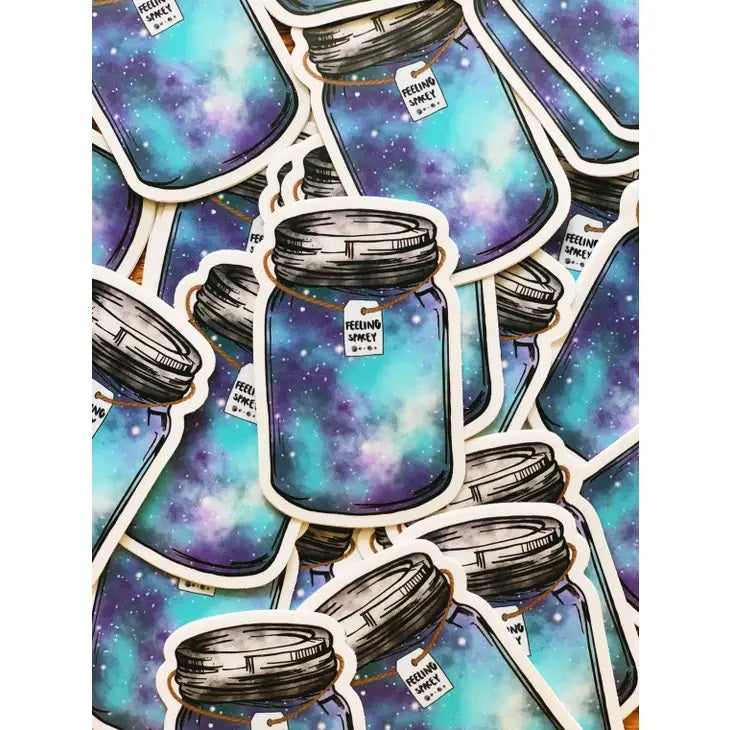 Mason Jar Vinyl Sticker