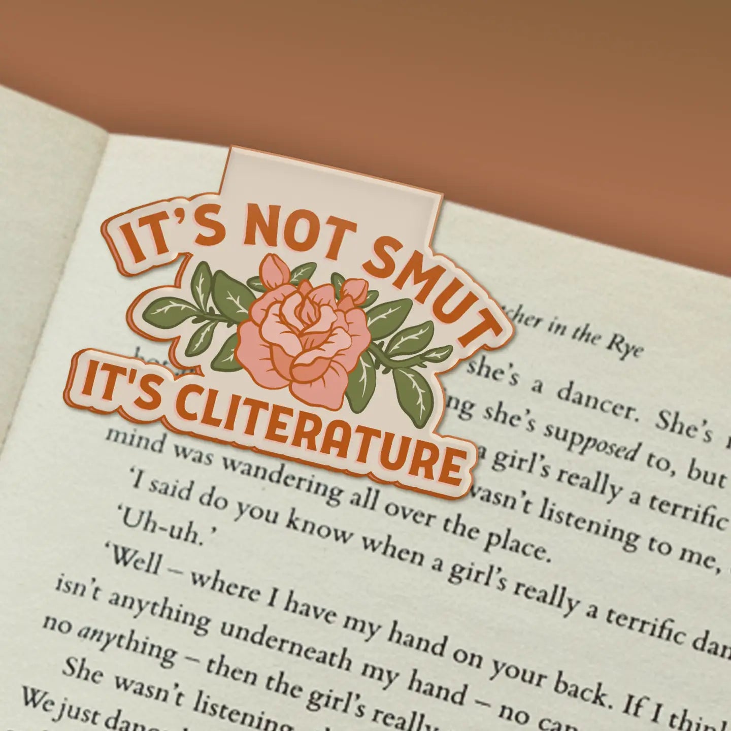 It’S Not Smut Its Cliterature Magnetic Bookmark
