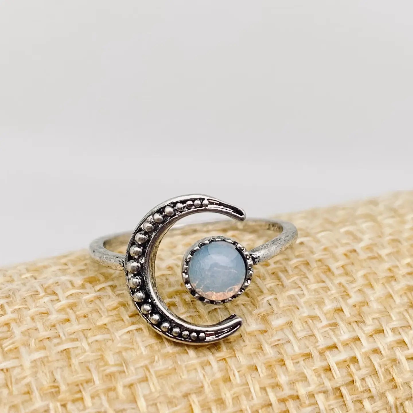 Moon Sun Opening Adjustable Ring