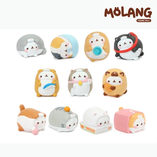 Molang Lazy Cat Costume Figure Mystery Toy Box Vol.5