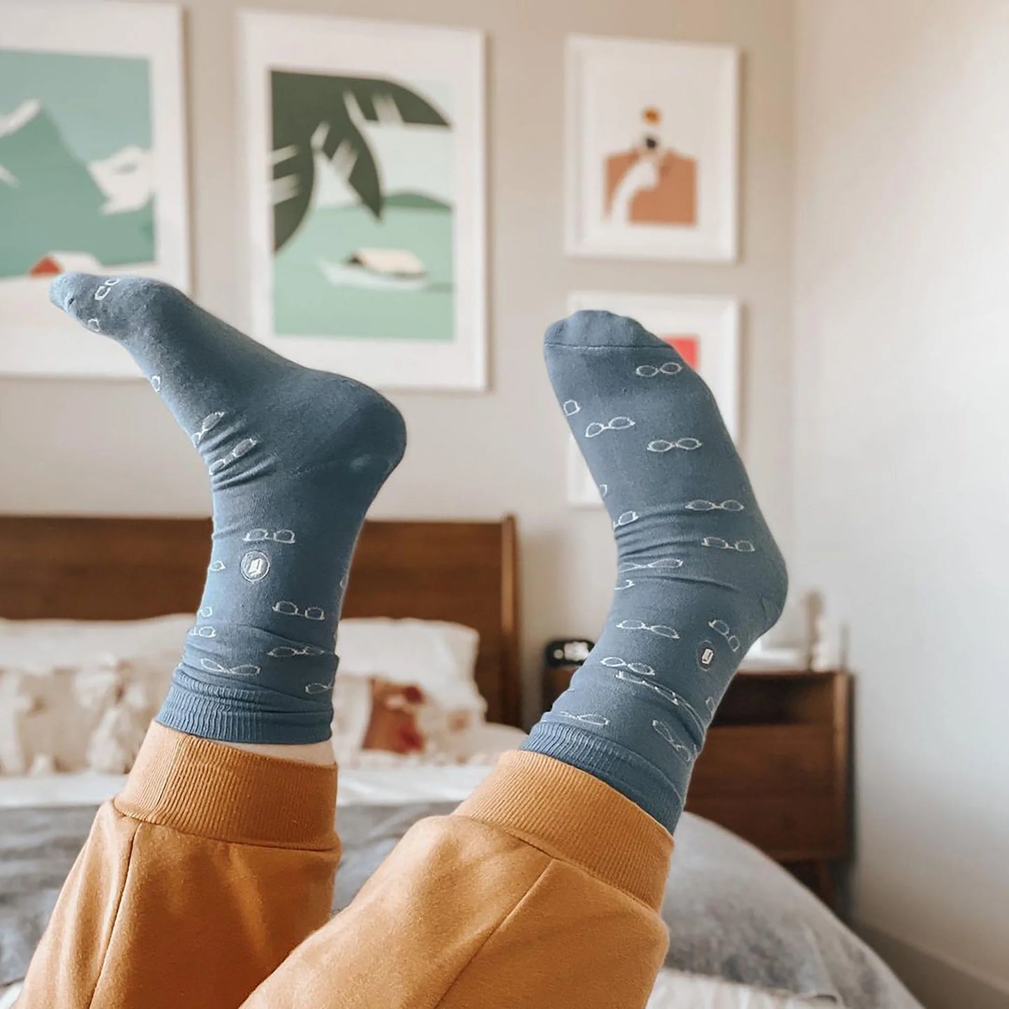 Calcetines que regalan libros