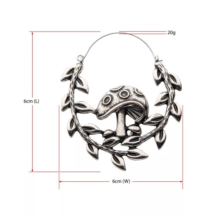 Champignon oxydé avec cintres à bouchons Fern Edge