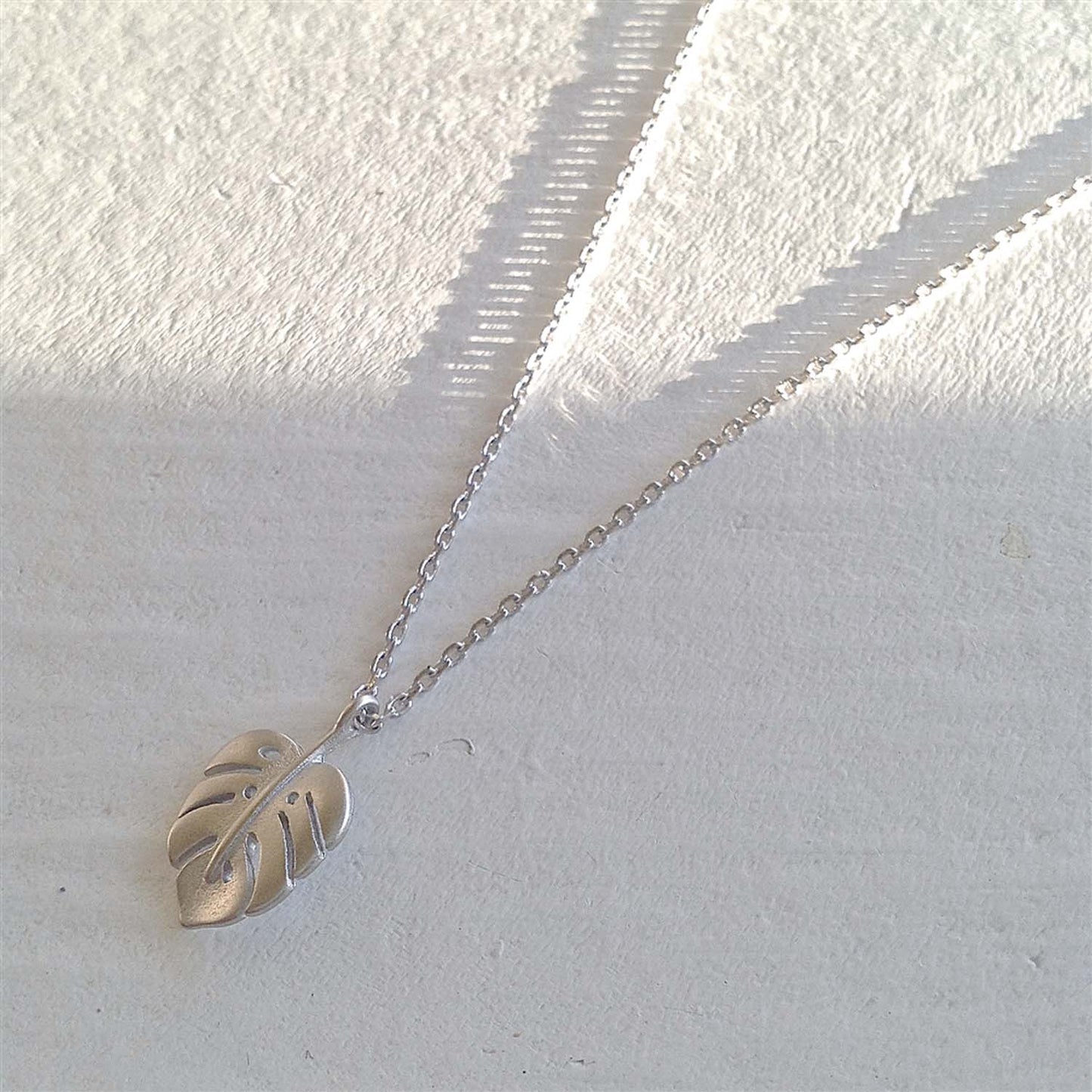 Monstera Leaf Charm