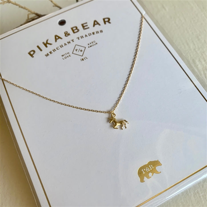 Astra Tiny Unicorn Pendant
