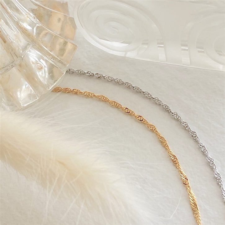 DNA Intricate Chain Necklace 17"