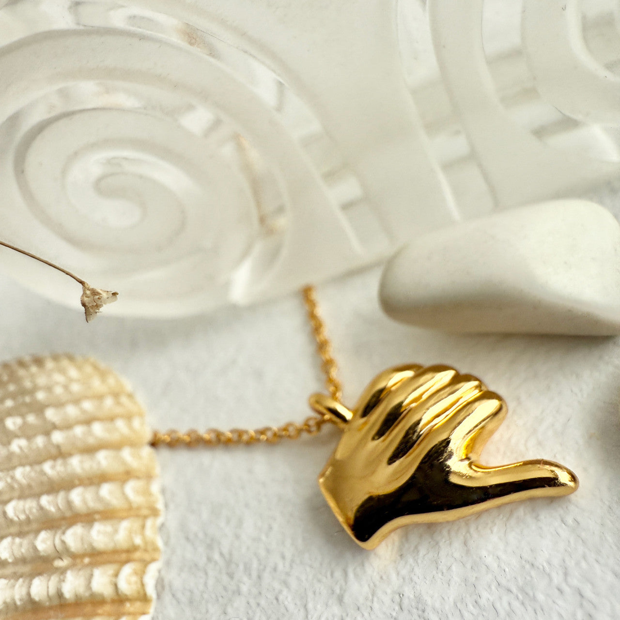 Odium Thumbs Down Charm Necklace