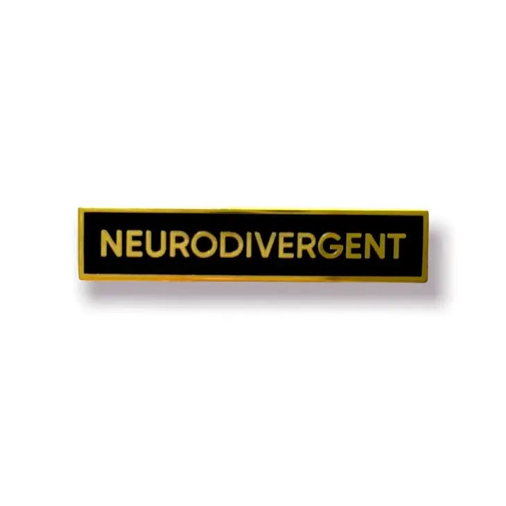 Neurodivergent Identity Pin