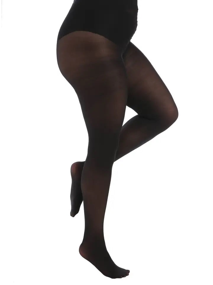50 Denier Opaque Curvy Super Stretch Tights