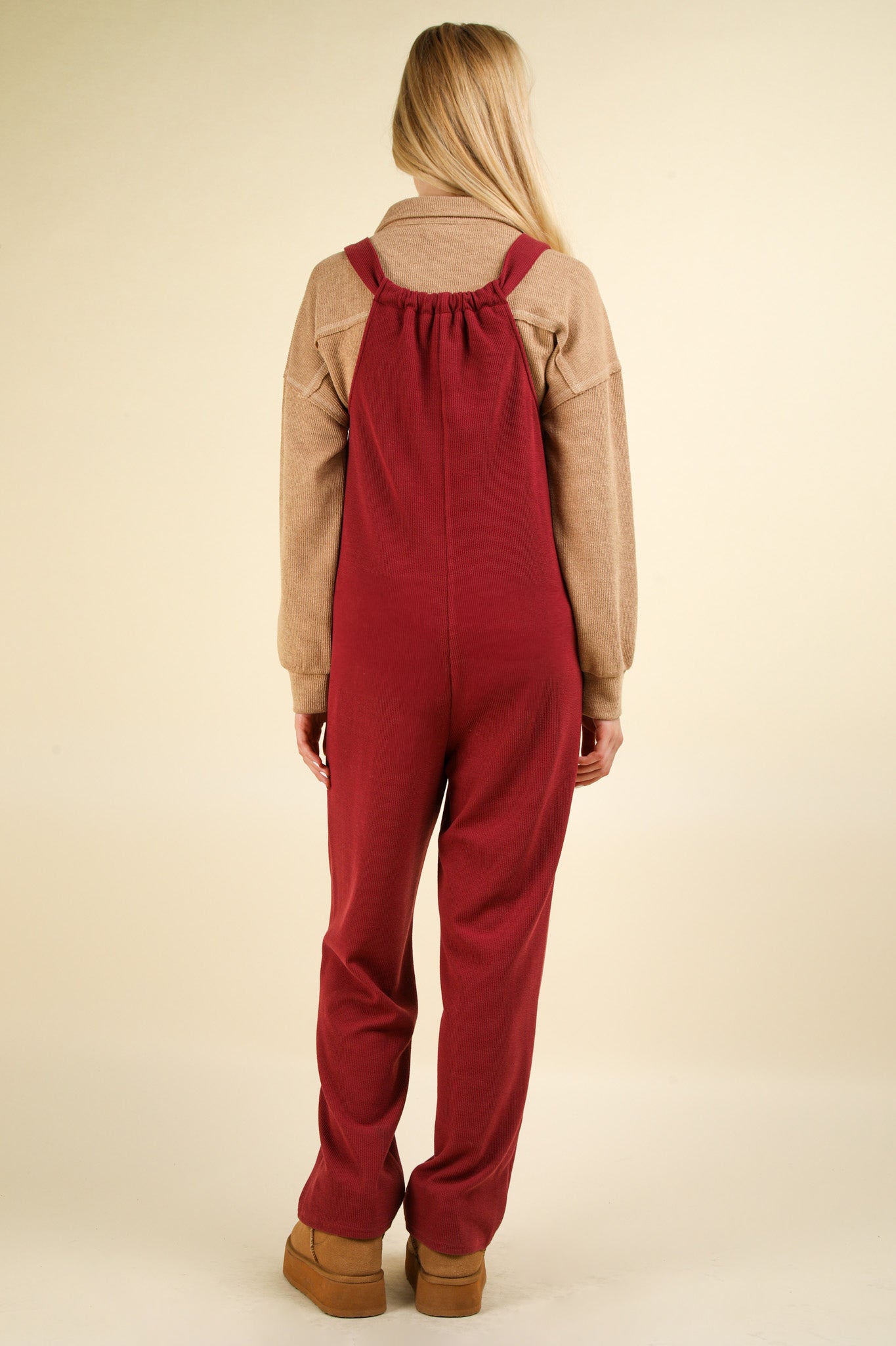 Knit Jumpsuit Plus Size