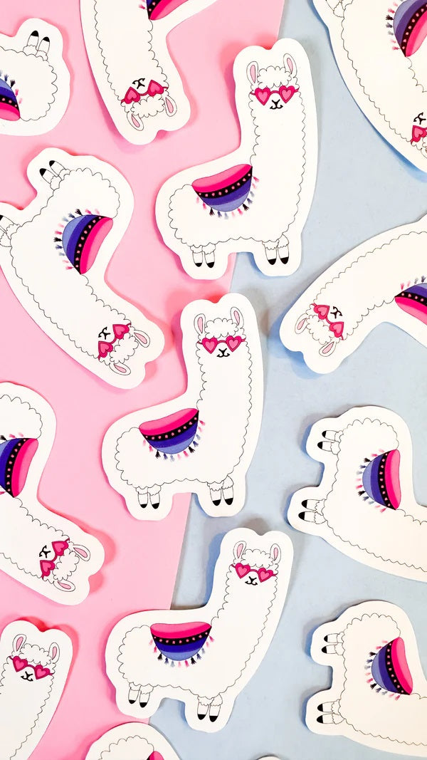 Omnisexual Llama Sticker