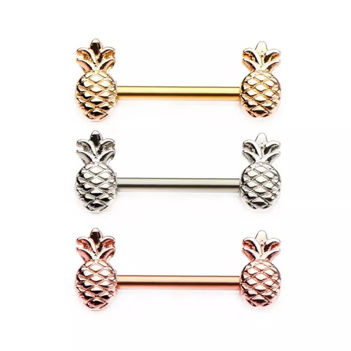 Pineapple Nipple Barbell