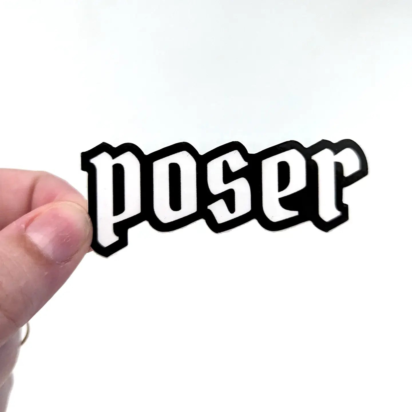 Poser Vinyl Sticker