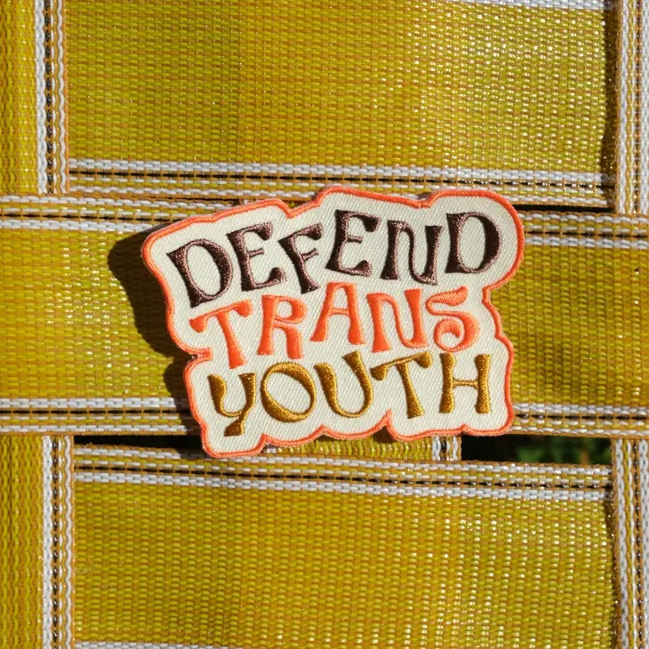 Defend Trans Youth Patch
