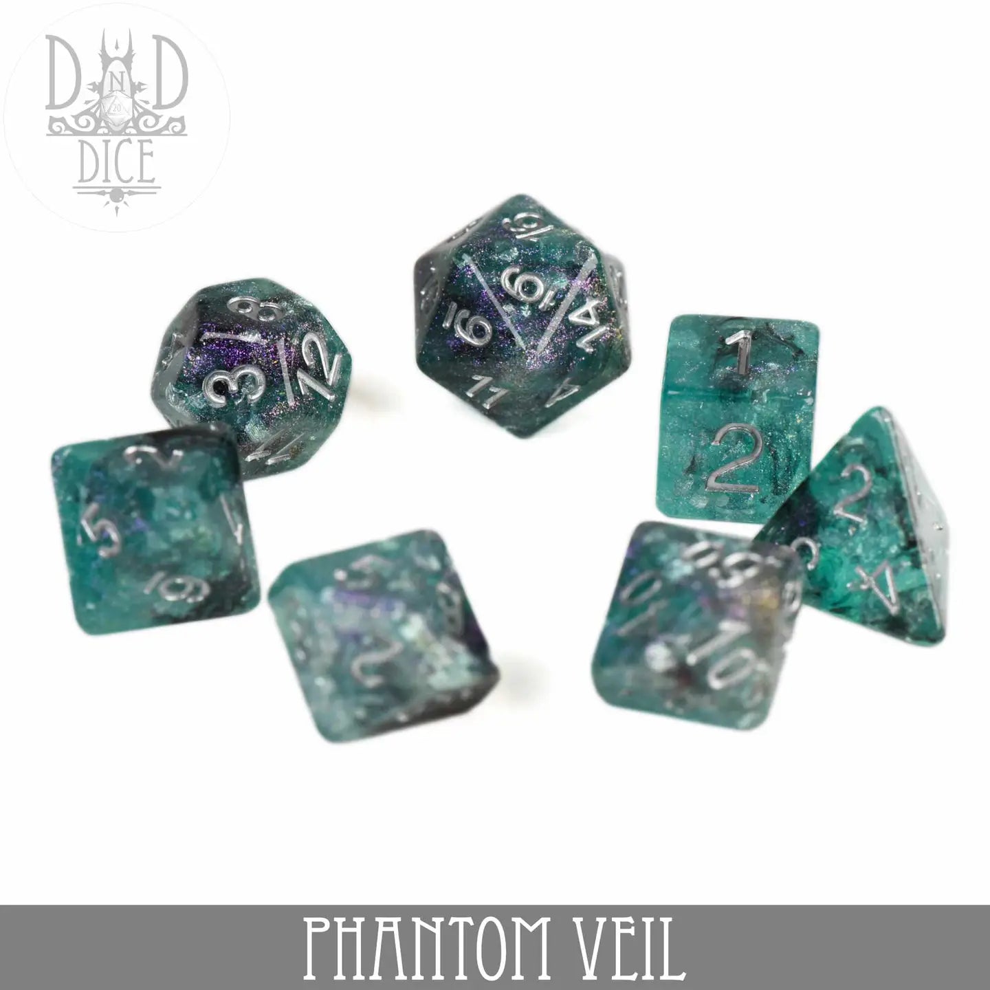 Phantom Veil 7 Dice Set