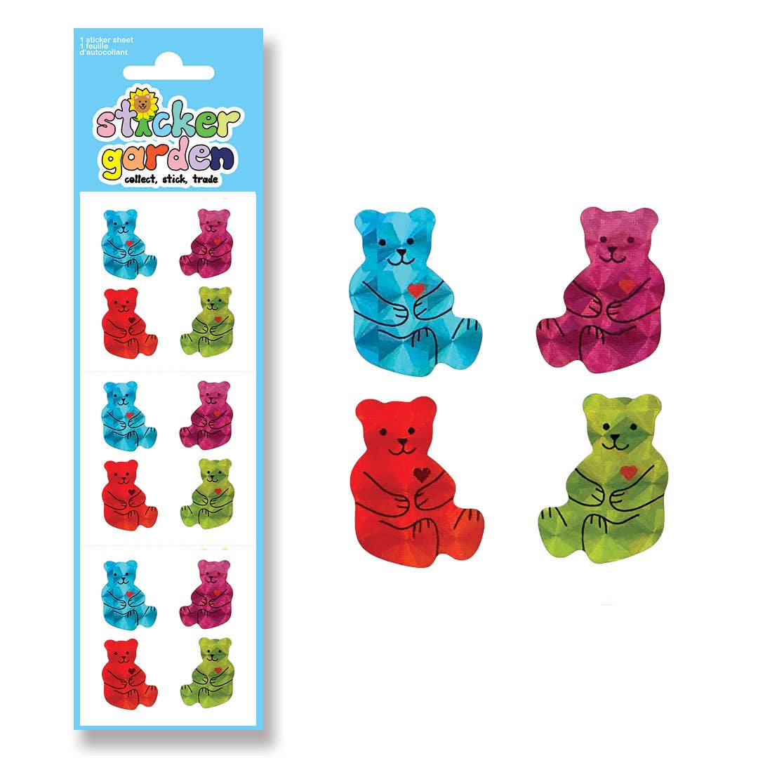 PRISM BEARY CUTE STICKER SHEET