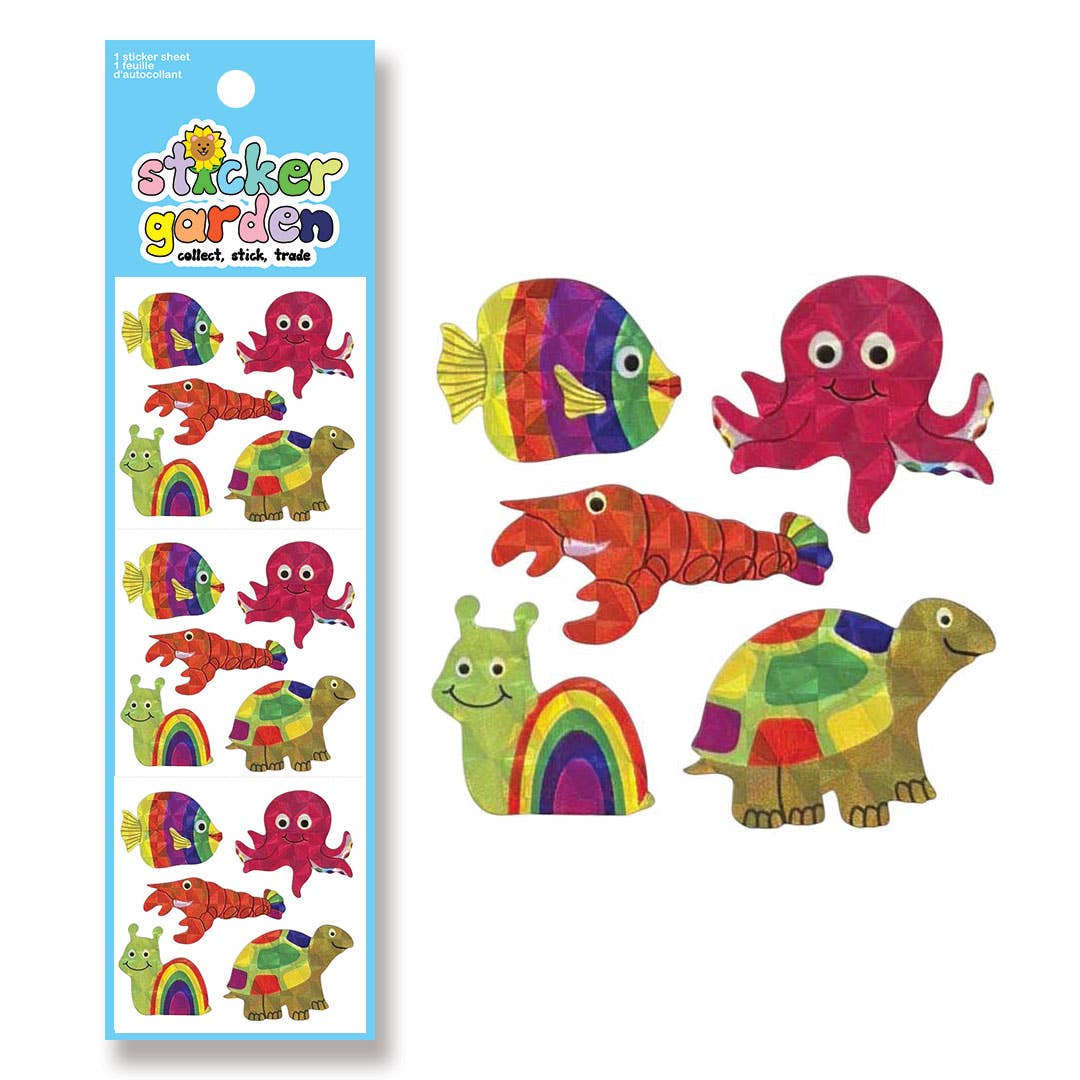PRISM SEA LIFE STICKER SHEET